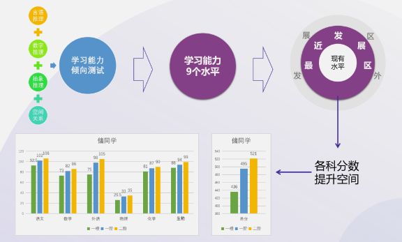 AI 智能精准学情分析系统界面